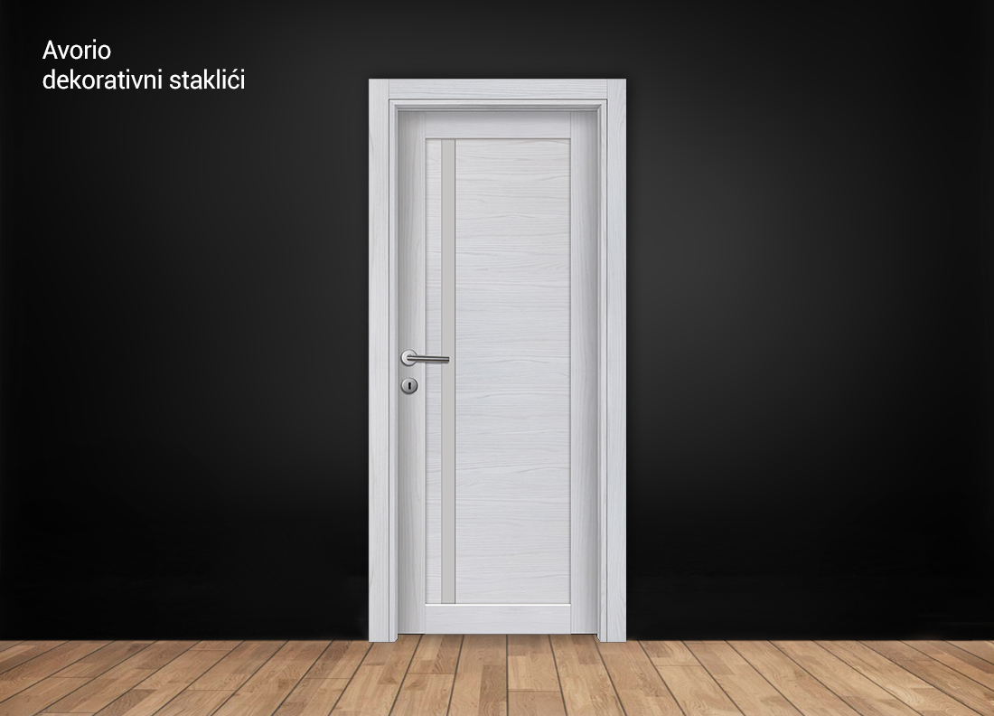 Long life premium beli staklici vertikalni Avorio